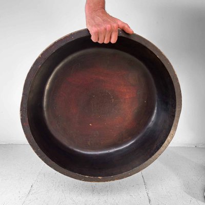 Large Wooden Dough Bowl Japan, 1920s-DWL-1713123