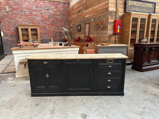 Large Wooden Sideboard, 1980s-WSZ-2036462