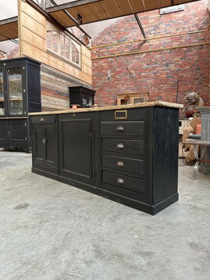 Large Wooden Sideboard, 1980s-WSZ-2036462