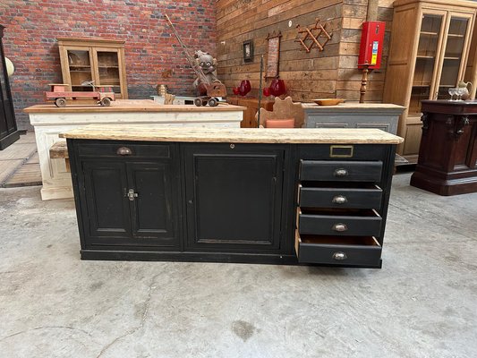 Large Wooden Sideboard, 1980s-WSZ-2036462