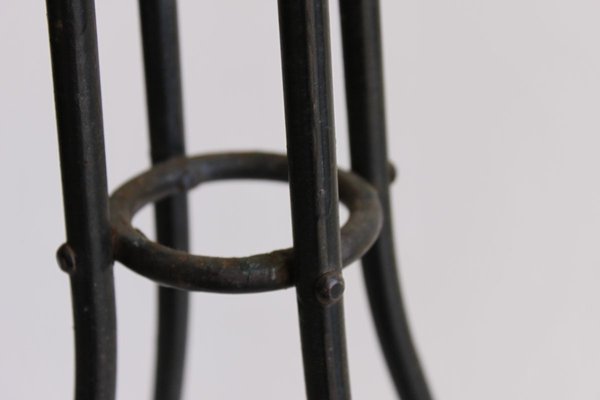 Large Wrought Iron Floor Candelabra, 1950s-PLT-890740