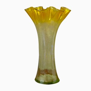 Large Yellow Corolle Vase, 1970s-AIU-746720