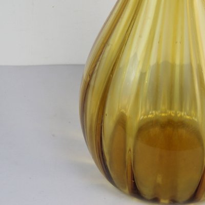 Large Yellow Crystal Vase-NE-1799317