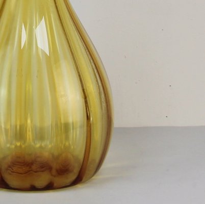 Large Yellow Crystal Vase-NE-1799317