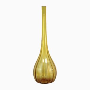 Large Yellow Crystal Vase-NE-1799317