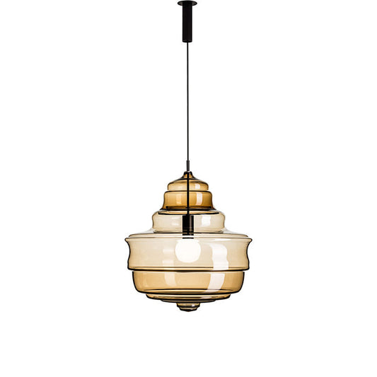 Neverending Glory Palais Garnier Pendant Lamp by Lasvit #L / Smoke