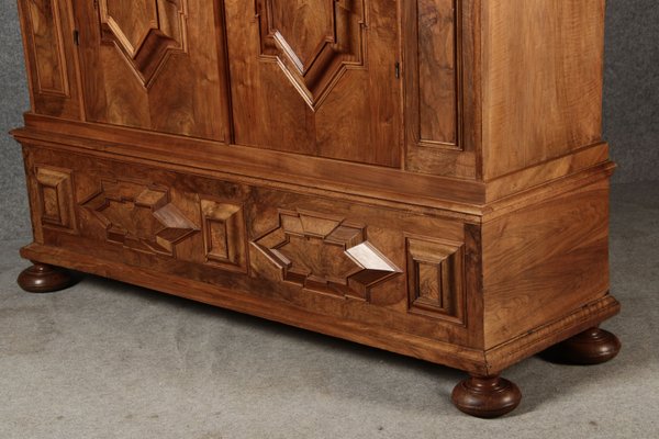 Late 17th Century Renaissance Walnut Cabinet, 1700s-DXD-2033238