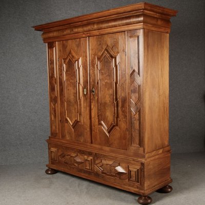 Late 17th Century Renaissance Walnut Cabinet, 1700s-DXD-2033238