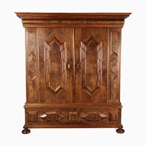 Late 17th Century Renaissance Walnut Cabinet, 1700s-DXD-2033238