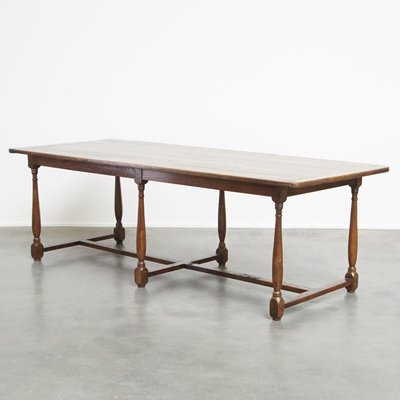 Late 18th Century English 10-Seater Oak Dining Table-HPP-2024319