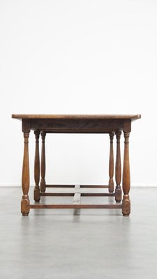 Late 18th Century English 10-Seater Oak Dining Table-HPP-2024319