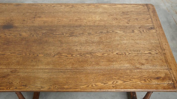 Late 18th Century English 10-Seater Oak Dining Table-HPP-2024319