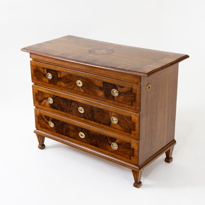 Late 18th Century Louis Seize Chest of Drawers with Side Lock, Nuremberg-VEI-1705039