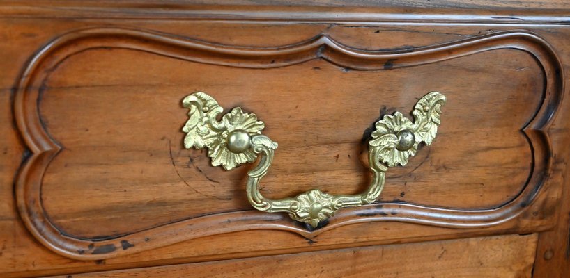 Late 18th Century Louis XV Walnut Chest of Drawers-RVK-1420634