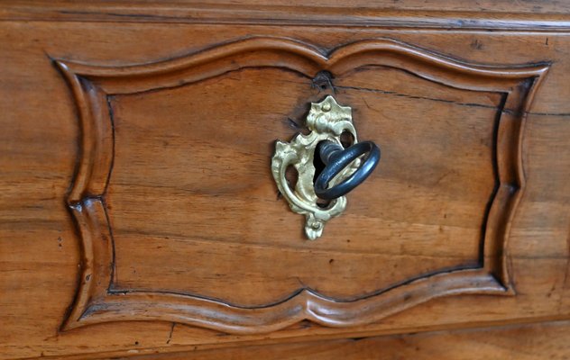 Late 18th Century Louis XV Walnut Chest of Drawers-RVK-1420634