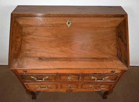 Late 18th Century Louis XV Walnut Chest of Drawers-RVK-1420634