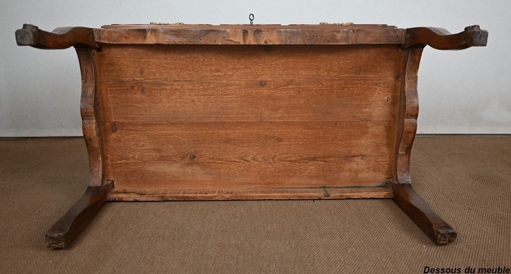 Late 18th Century Louis XV Walnut Chest of Drawers-RVK-1420634