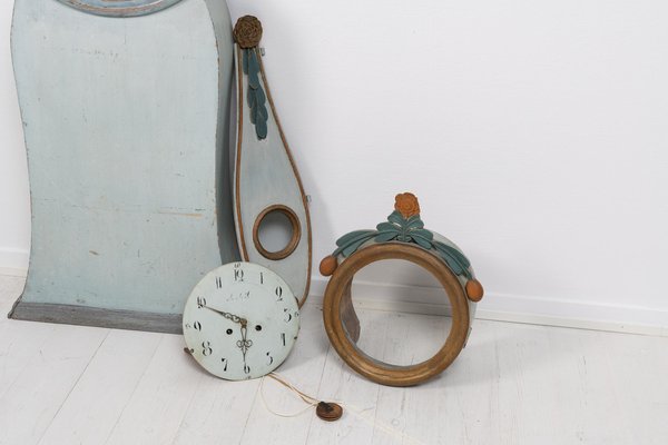 Late 18th Century Swedish Rococo Long Case Clock-MJF-1274445