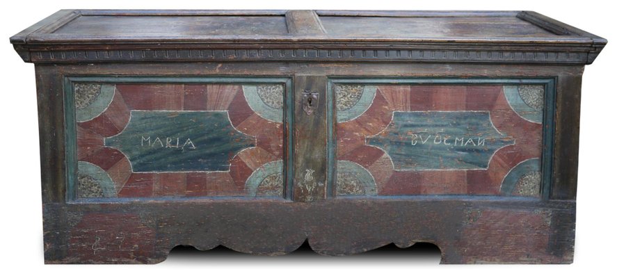 Late 18th Century Tyrolean Painted Chest-BGS-1077876