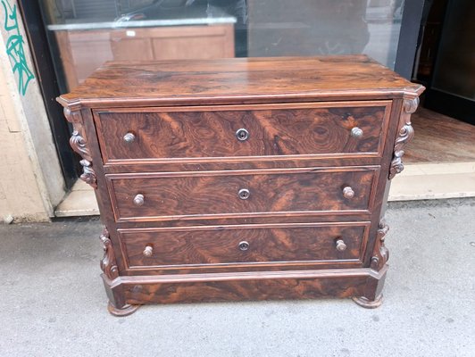 Late 19th Century Chest of Drawers in the Style of Luigi Filippo-OLY-1118475