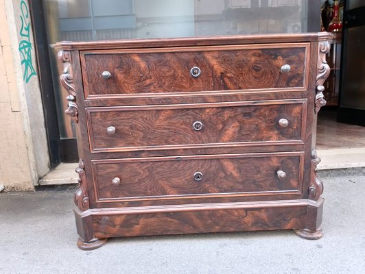 Late 19th Century Chest of Drawers in the Style of Luigi Filippo-OLY-1118475