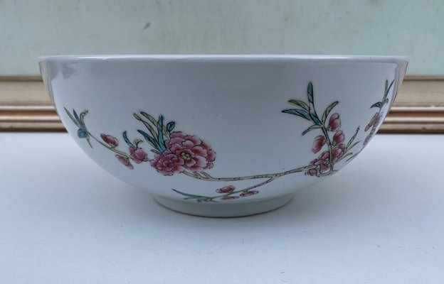 Late 19th Century Chinese Porcelain Serving Dish with Fruit Decor-QKG-1449000