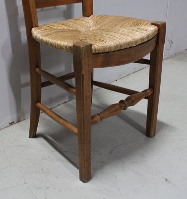 Late 19th Century Dining Chairs in Blonde Cherry, Set of 6-RVK-1438325