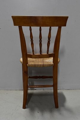 Late 19th Century Dining Chairs in Blonde Cherry, Set of 6-RVK-1438325