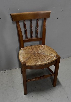 Late 19th Century Dining Chairs in Blonde Cherry, Set of 6-RVK-1438325