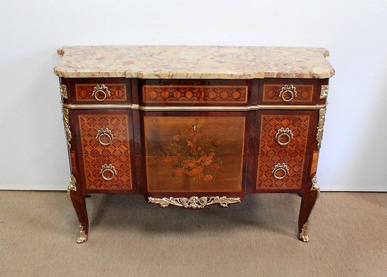 Late 19th Century Dresser in Marquetry-RVK-1058479