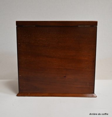 Late 19th Century English Mahogany Mailbox-RVK-1420420