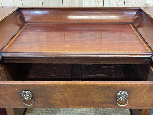 Late 19th Century English Mahogany Serving Buffet-QYF-1175105