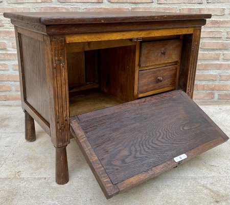 Late 19th Century French Carved Oak Coffer-NOU-1716315