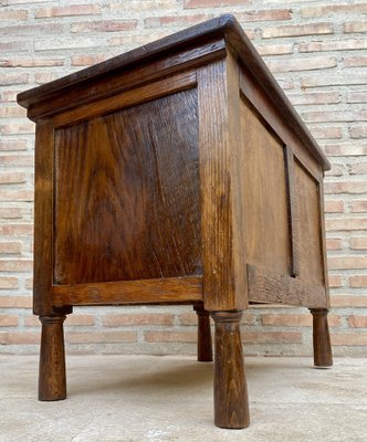 Late 19th Century French Carved Oak Coffer-NOU-1716315