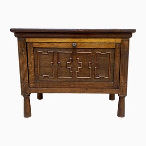 Late 19th Century French Carved Oak Coffer-NOU-1716315