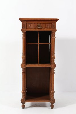 Late 19th Century French Oak Henri II Cabinet-MY-809935