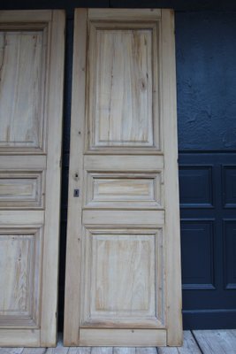 Late 19th Century French Pine Doors, 1890s, Set of 2-TAT-1751872