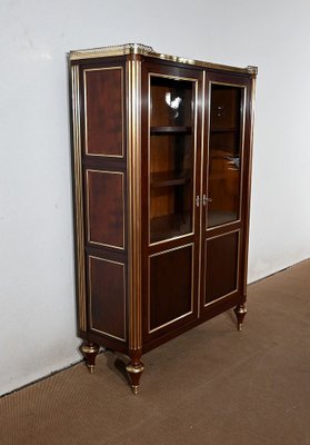 Late 19th Century Louis XVI Style Mahogany Library-RVK-1452795