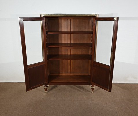 Late 19th Century Louis XVI Style Mahogany Library-RVK-1452795