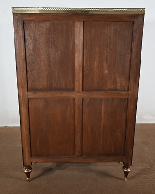 Late 19th Century Louis XVI Style Mahogany Library-RVK-1452795