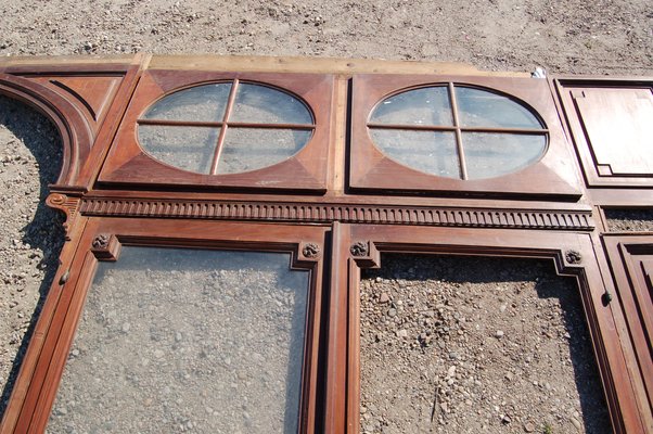 Late 19th Century Louis XVI Wall Panel in Mahogany-AWH-1359445