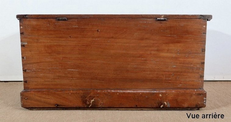 Late 19th Century Mahogany Travel Trunk-RVK-1386803