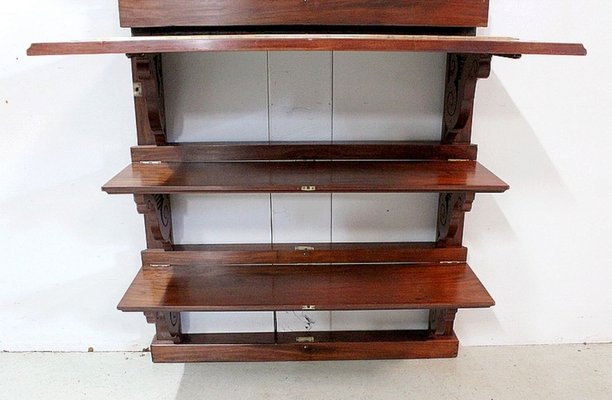 Late-19th Century Mahogany Wall Shelf or Secretaire Stand-RVK-777733