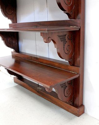 Late-19th Century Mahogany Wall Shelf or Secretaire Stand-RVK-777733