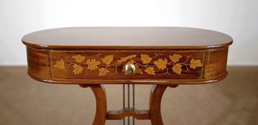 Late 19th Century Marquetry Side Table-RVK-1452730