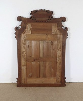 Late 19th Century Oak Chimney Mirror-RVK-1328795