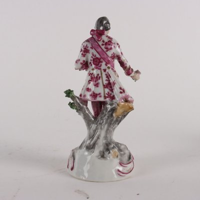 Late 19th Century Painted Porcelain Figurines, Set of 2-VMM-1724820