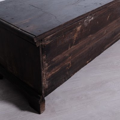 Late 19th Century Revisited Wooden Chest with Single Drawer with Two Compartments-XSG-2040972