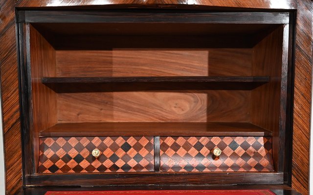 Late 19th Century Secretary in Marquetry-RVK-1402404