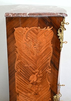 Late 19th Century Secretary in Marquetry-RVK-1402404